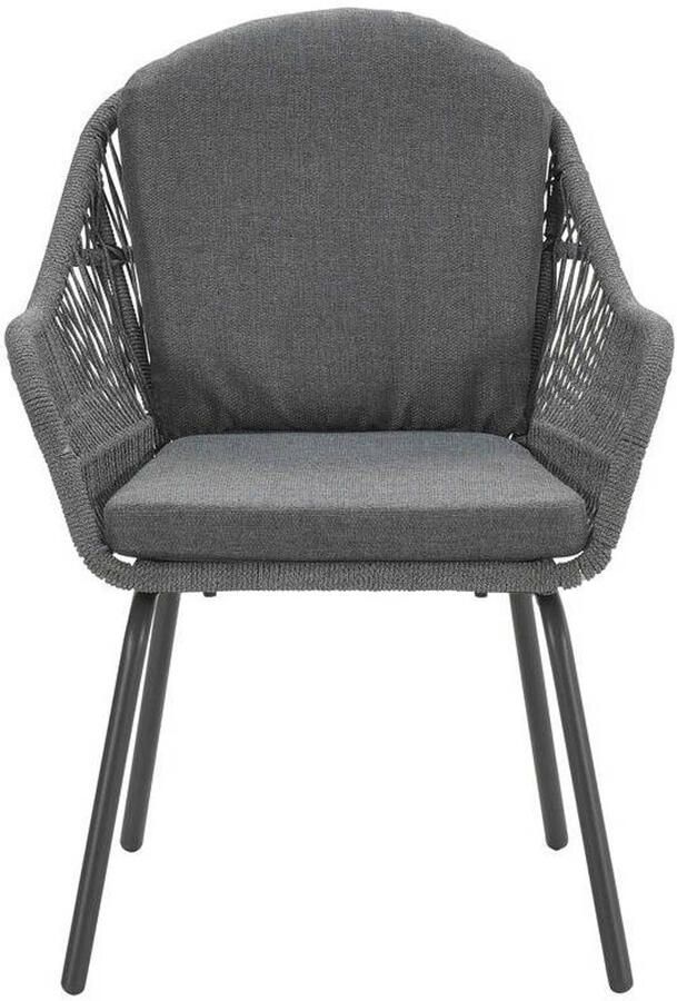 Outdoor Services Garden Impressions Triton Diningstoel -Carbon Black Mystic Grey - Foto 4