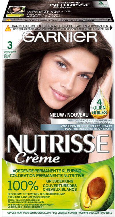 Garnier Nutrisse Ultra Crème haarkleuring 3 Donkerbruin