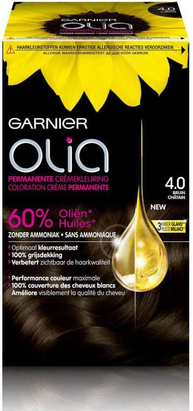 Garnier Olia haarkleuring 4.0 Middenbruin