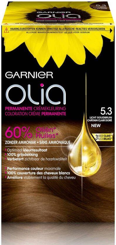 Garnier Olia haarkleuring 5.3 Lichtgoudbruin
