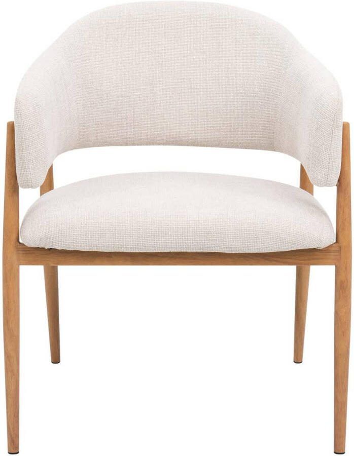 Giga Meubel Eetkamerstoel Dénia Beige Naturel Set van 2