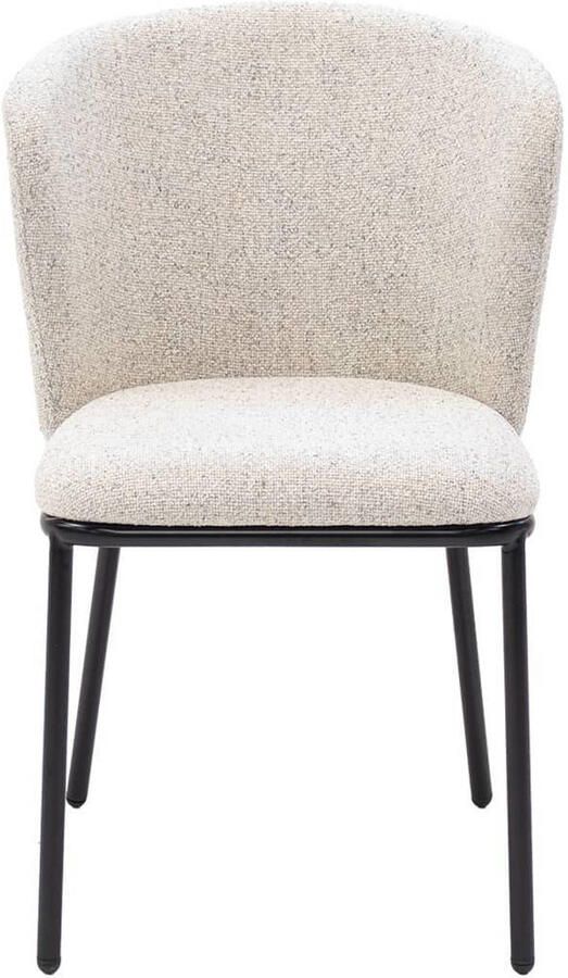 Giga Meubel Eetkamerstoel Stof Beige Zithoogte 47cm Frits