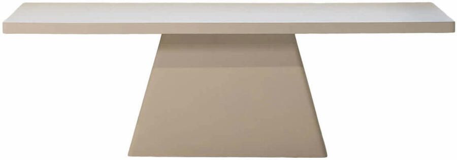 Giga Meubel Eettafel Rechthoek 200cm Beige Eco Composiet Avia