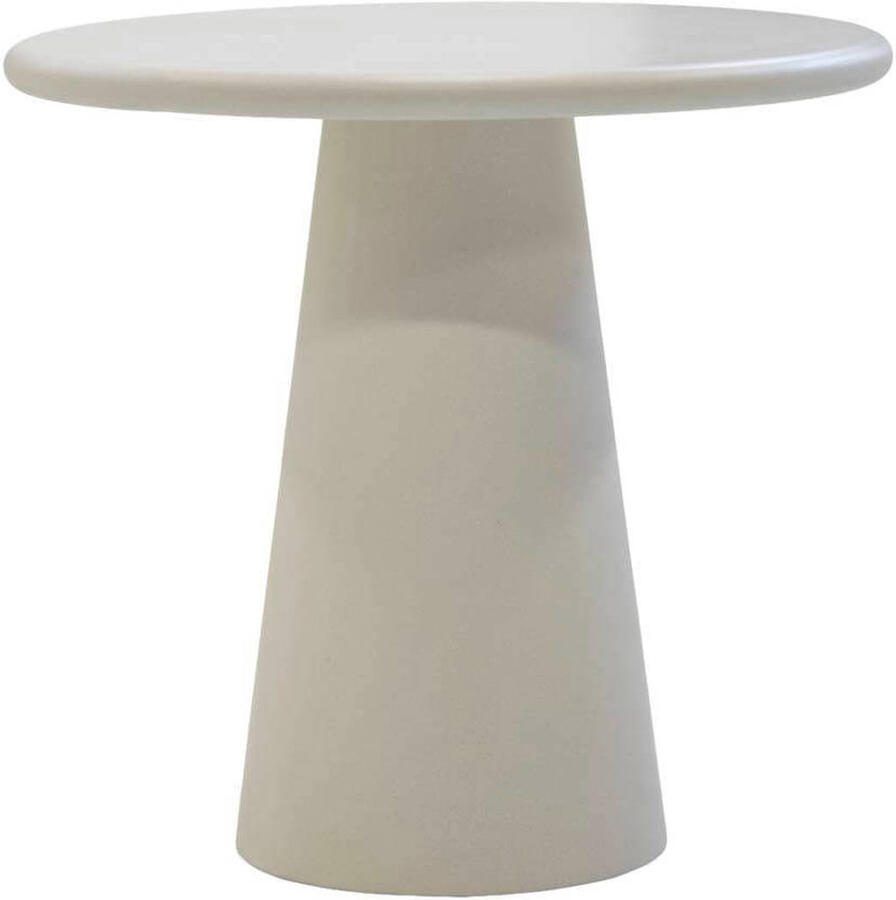Giga Meubel Eettafel Brunn Rond Beige Eco Composiet 80cm