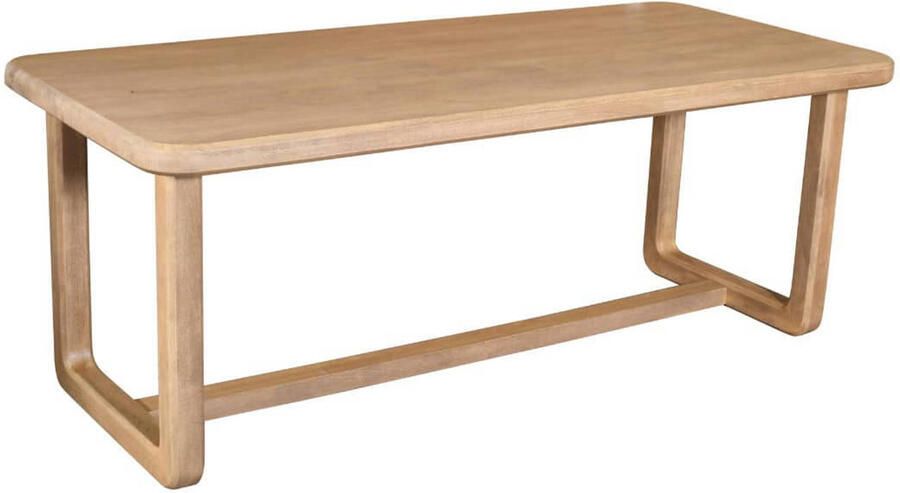 Giga Meubel Eettafel Loja Rechthoek Naturel Mangohout 250x90x76cm