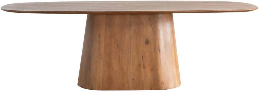 Giga Meubel Eettafel Stijn Deens Ovaal Mangohout 180cm