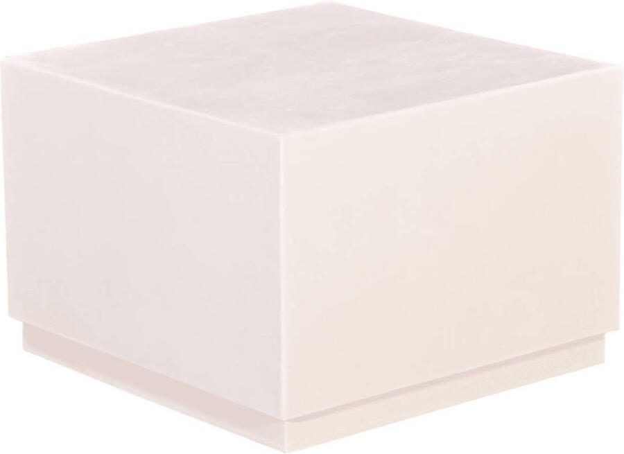 Giga Meubel Salontafel Wit 60x60x42cm Moderne Stijl Tafel Evi - Foto 2