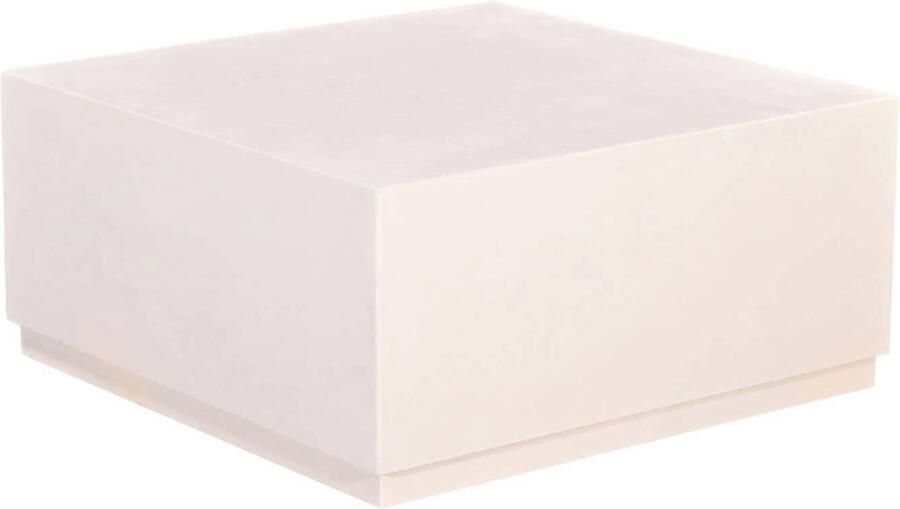 Giga Meubel Salontafel Vierkant Wit 90 cm Salontafel Evi - Foto 3