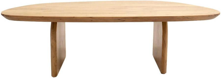 Giga Meubel Salontafel Naturel Mangohout 135cm Organisch Salontafel Floor - Foto 3