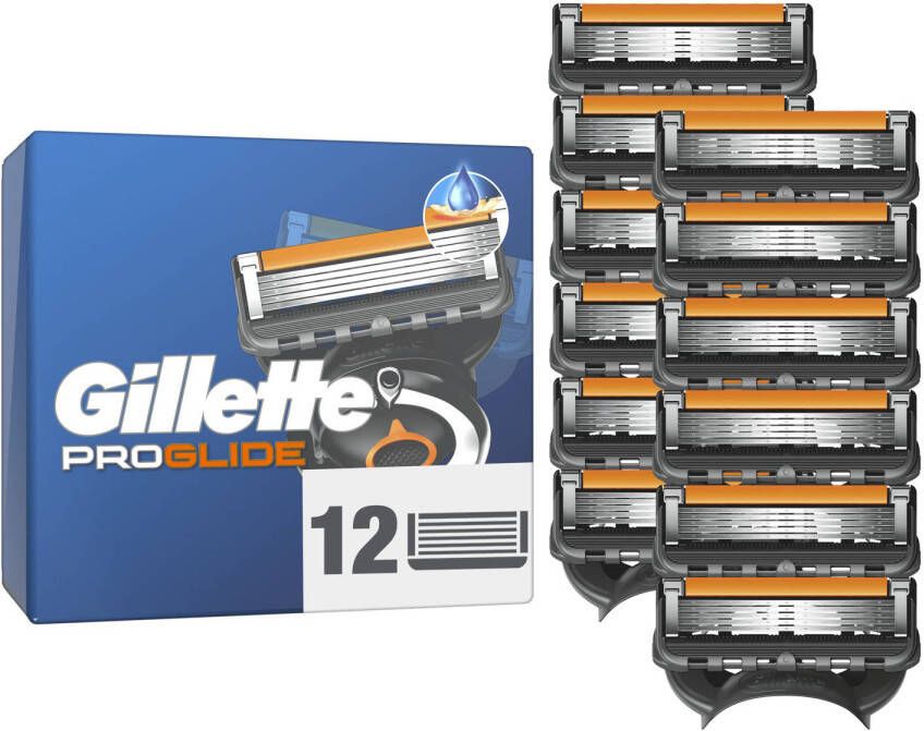 Gillette Fusion5 Proglide Scheermesjes 12 stuks