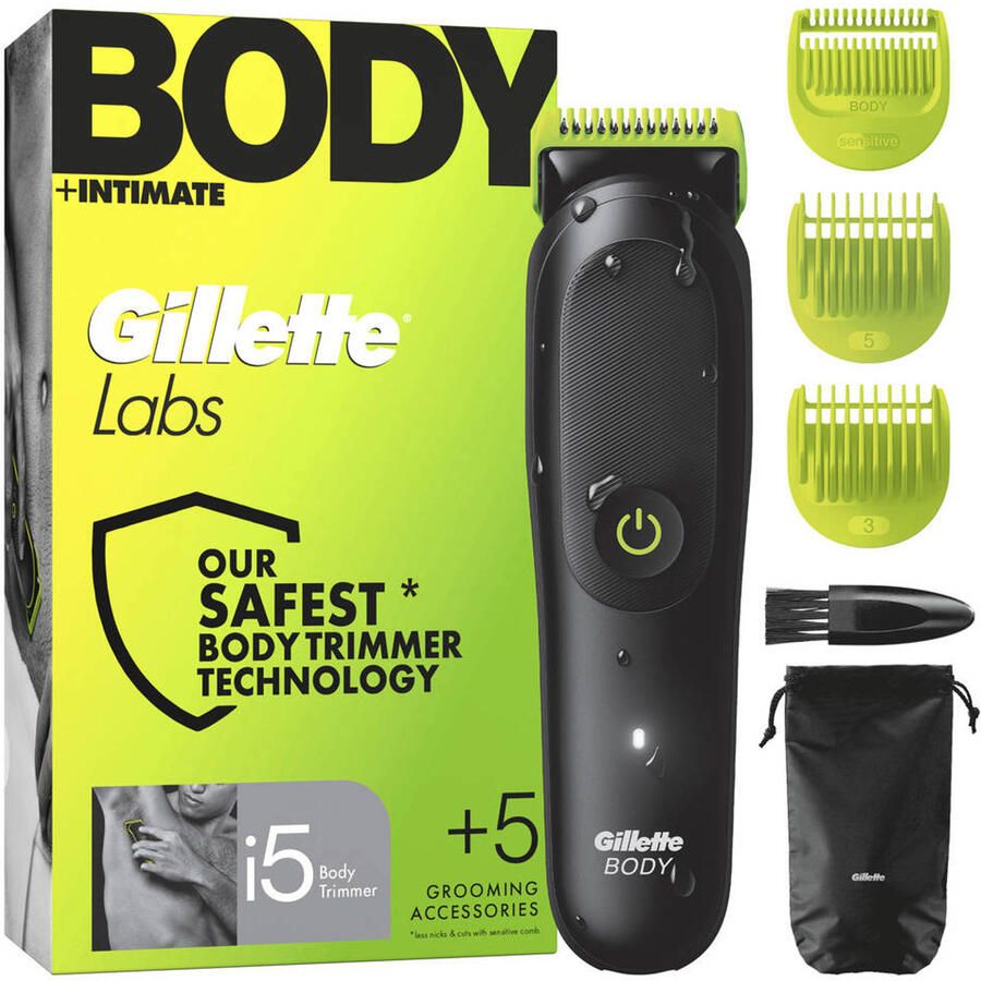 Gillette Labs i5 Body + Intimate body trimmer