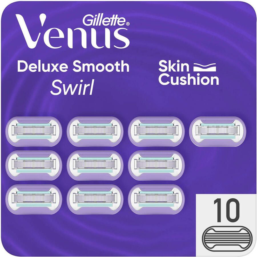 Gillette Venus Extra Smooth Swirl Navulmesjes (10 stuks) - Foto 1