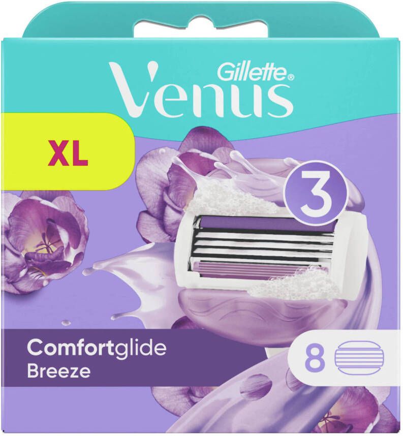 Gillette Venus Comfortglide Breeze Navulmesjes 8 stuks