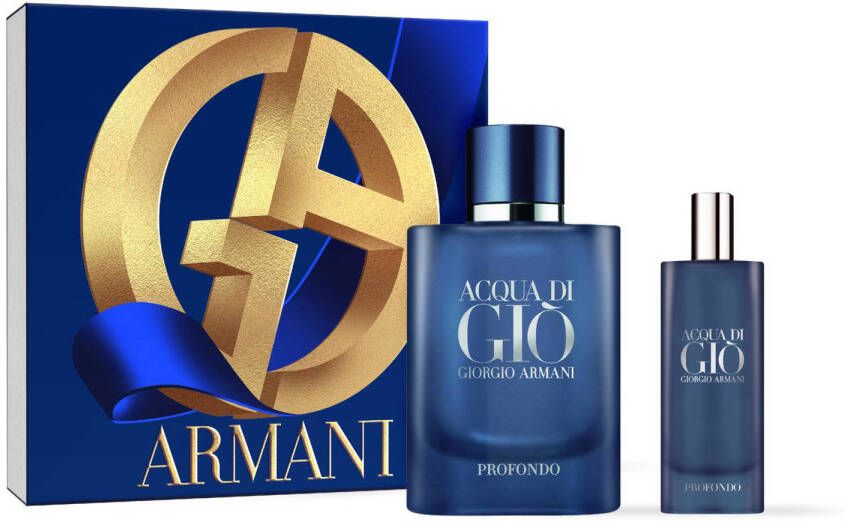 Armani Acqua di Giò Profondo eau de parfum geschenkset heren