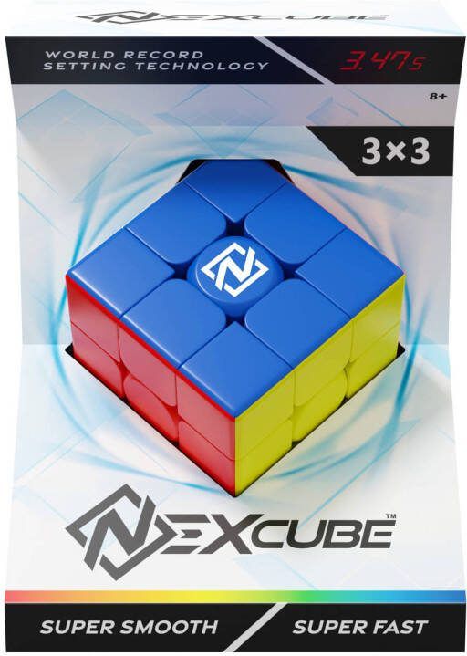 Goliath Nexcube 3x3 Kubus Breinbreker Puzzel Speedcube kubus De snelste speedcube op de markt!