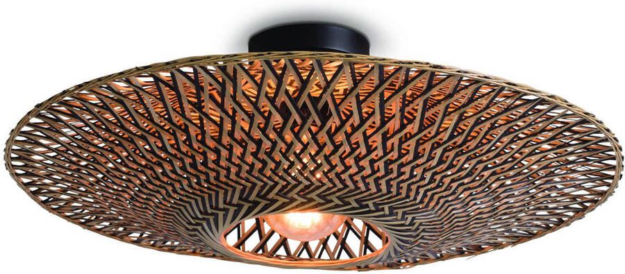 GOOD&MOJO Good & Mojo Plafondlamp BALI Bamboe Product Grootte: Medium Product Met gloeilamp: Nee - Foto 5