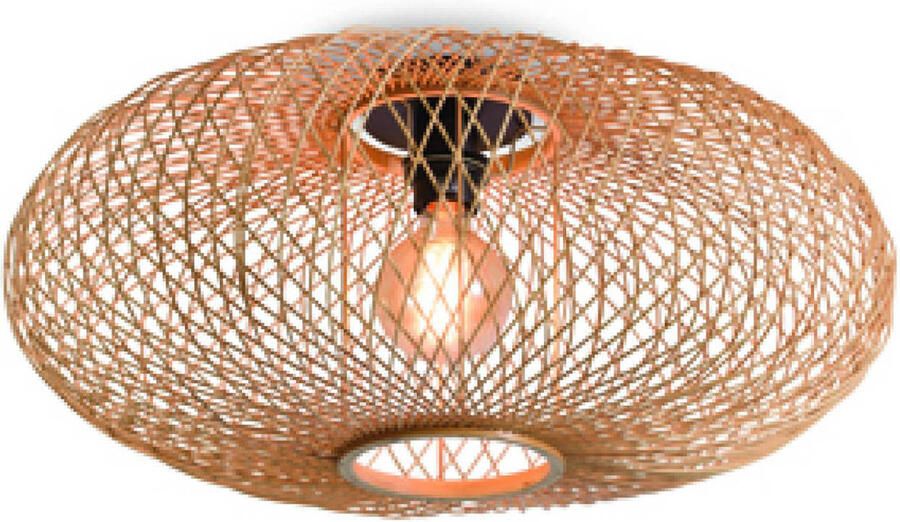 GOOD&MOJO Plafonnière Cango Bamboe Ellips Naturel - Foto 2