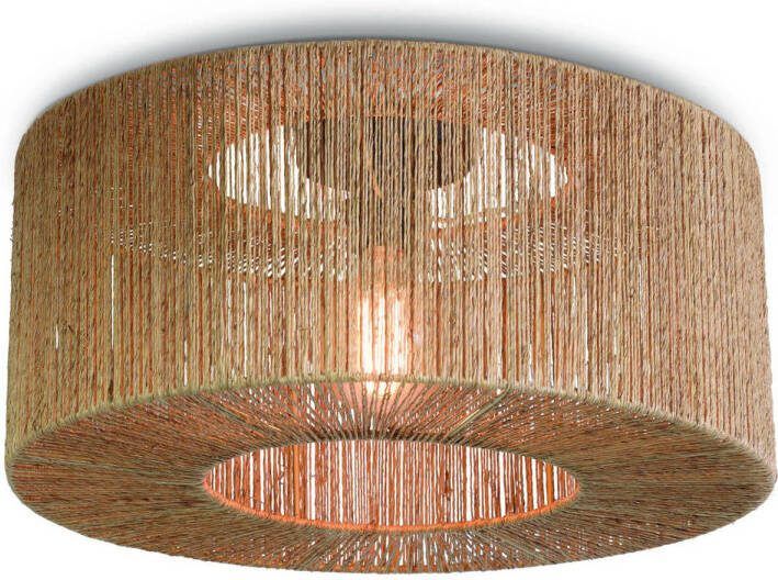 GOOD&MOJO Plafondlamp Iguazu 50cm Jute Naturel - Foto 3