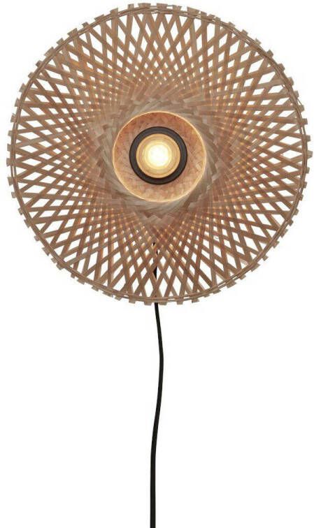 GOOD&MOJO Wandlamp Kalimantan Bamboe 30cm Naturel - Foto 5