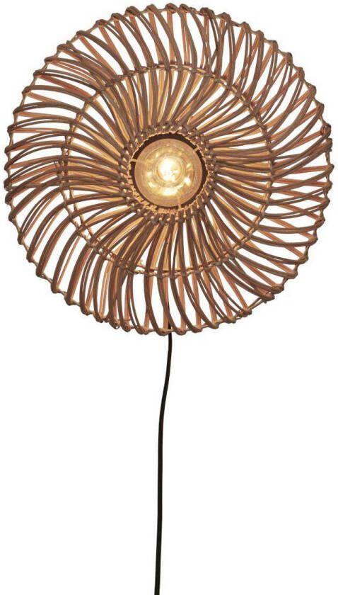 GOOD&MOJO Wandlamp ZanzibarØ40 cm naturel - Foto 3