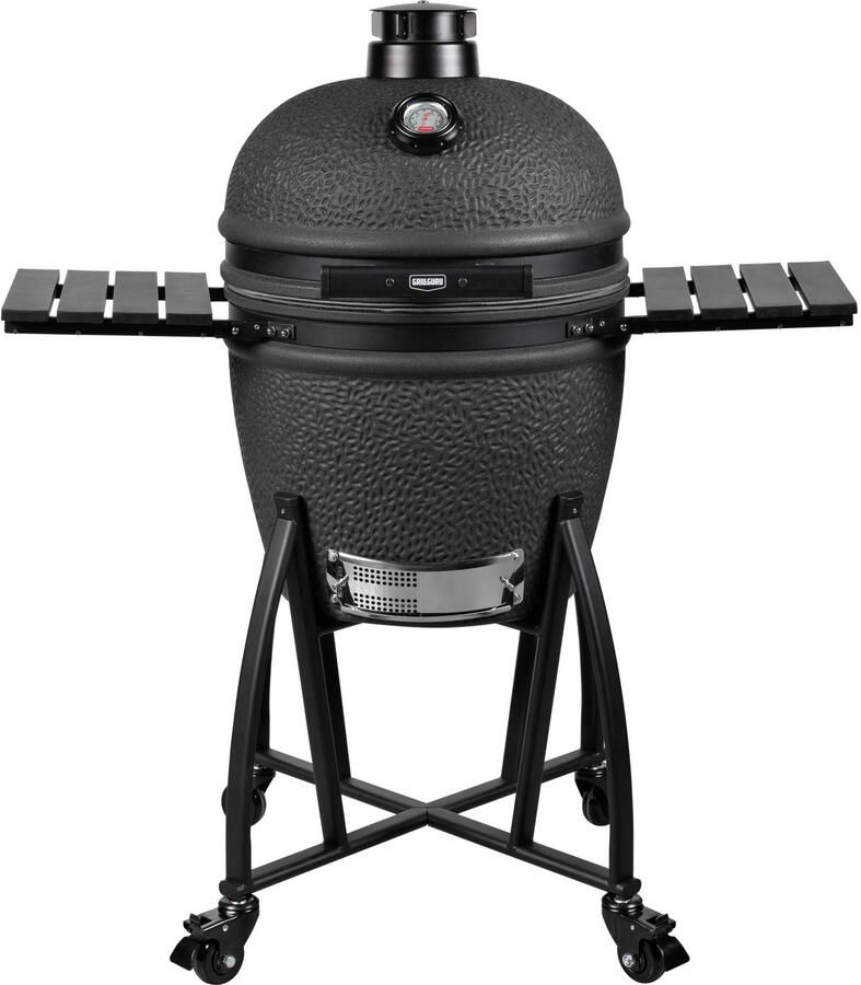 Grill Guru kamado BBQ Prime Matte Black Large