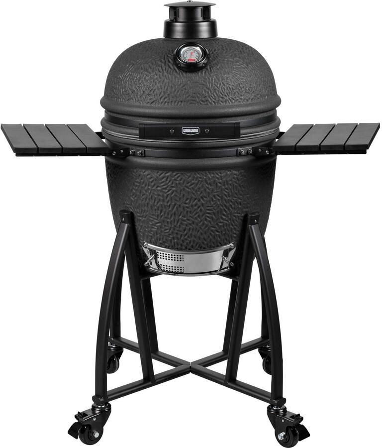 Grill Guru kamado BBQ Prime Matte Black Medium