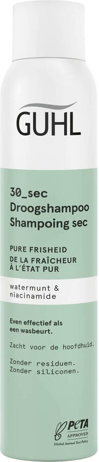 Guhl 30sec Pure Frisheid droogshampoo 150 ml