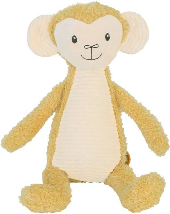 Happy Horse Aap Mano Knuffel 36cm Geel Baby knuffel