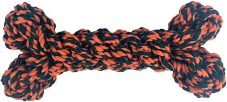 Happy Pet hondenspeelgoed Nuts For Knots Extreme Bot Grijs Oranje 40 cm