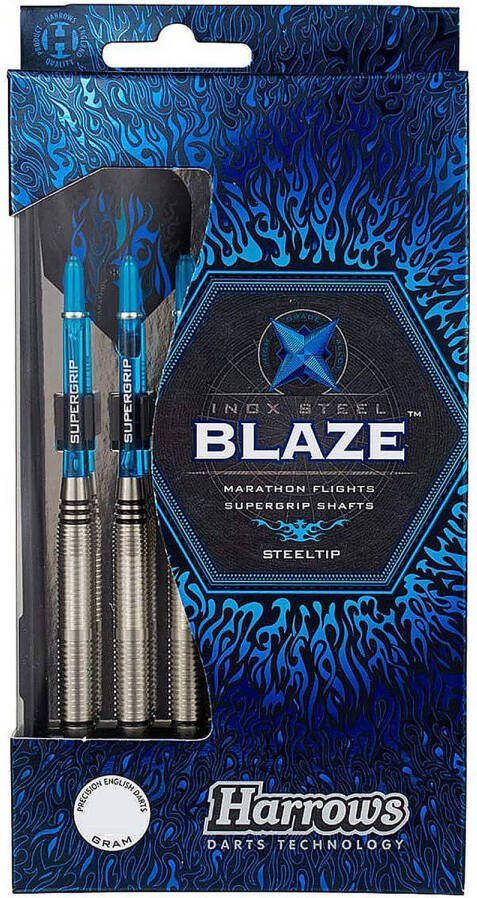 Harrows Blaze Inox steel Steeltip dartpijlenset (Gewicht pijl: 0 021 kg)
