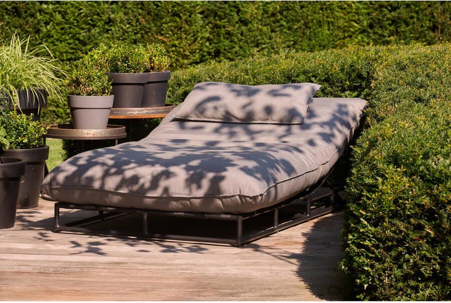 Hartman Ligbed Emma All Weather Donkergrijs