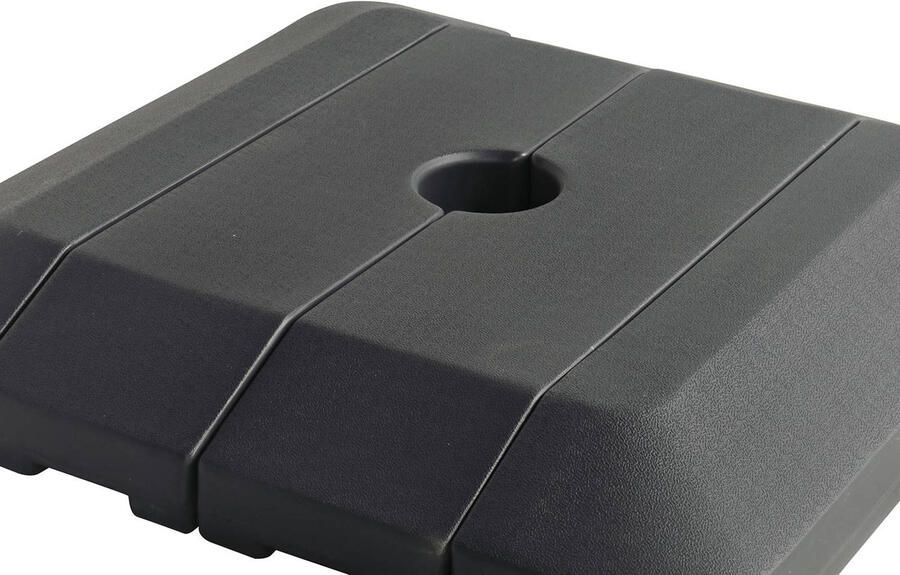 Hartman Parasolvoet Resin Base 9kg Zwart