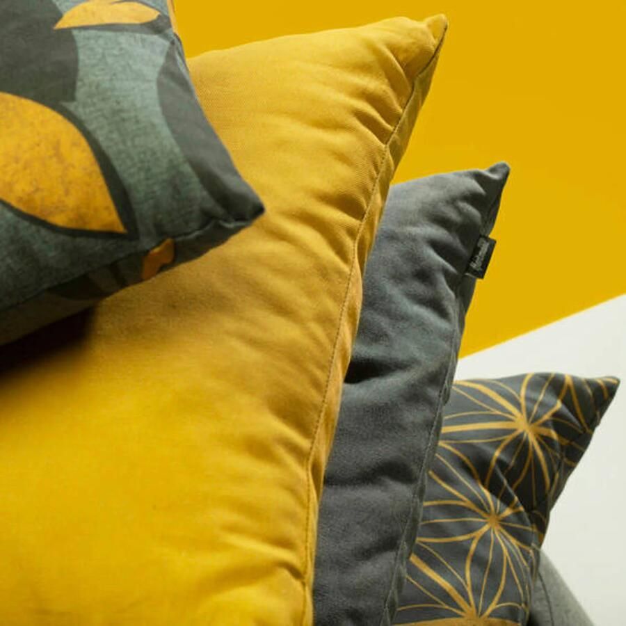Hartman Textiel Hartman sierkussen Cuba Yellow - Foto 2