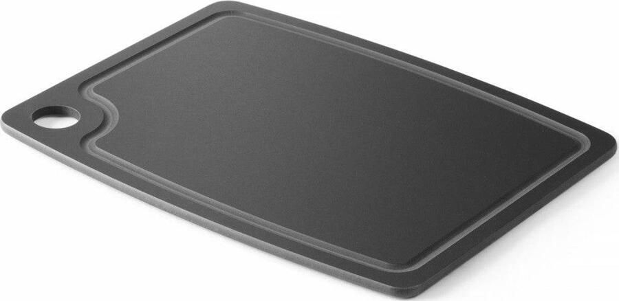 Hendi Snijplank antislip vaatwasserbestendig zwart houtvezel 44 x 32.5 cm