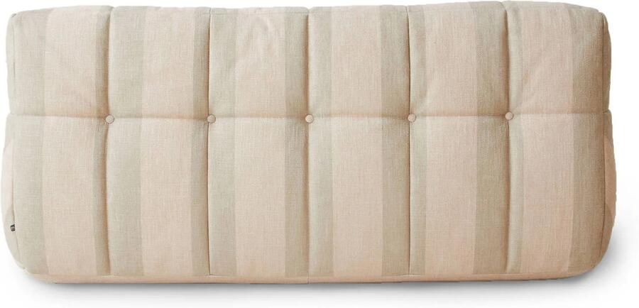 HKLIVING Bank Lazy Lodge stof 158cm Beige gestreept - Foto 4