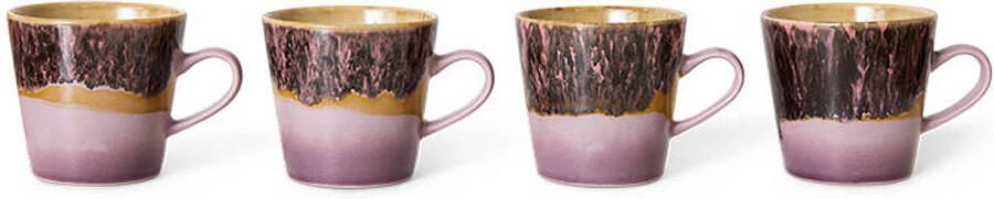 HKLIVING americanokopje 70s (Ø8 5 cm) (260 ml)