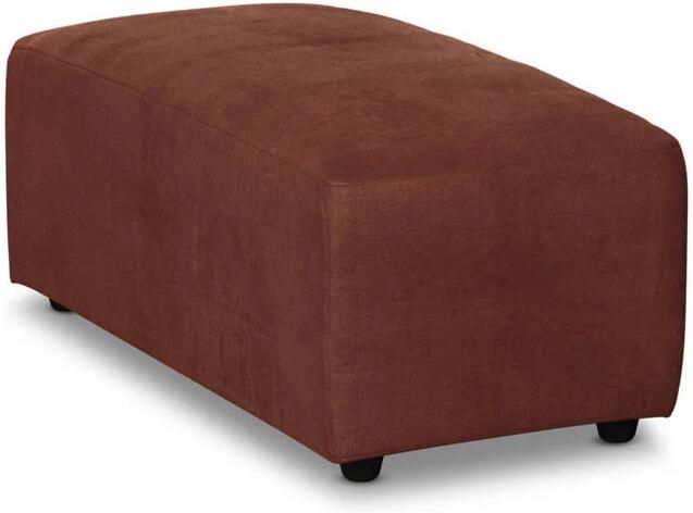 HKLIVING Jax Bank Element Hocker Small Royal Velvet Magnolia