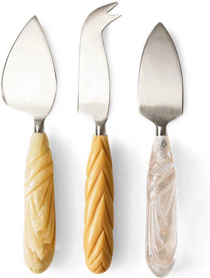 HKLIVING kaasmes (set van 3)