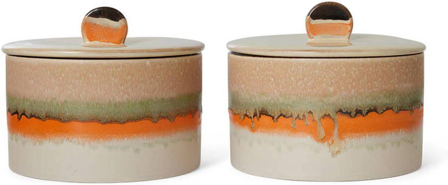 HKLIVING 70's Cookie Jar Voorraadpot Ø 17 cm Burst