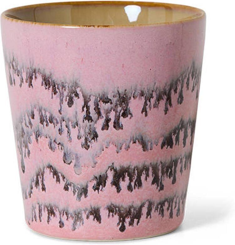 HKLIVING koffiekopje 70s (Ø7 5 cm) (180 ml)