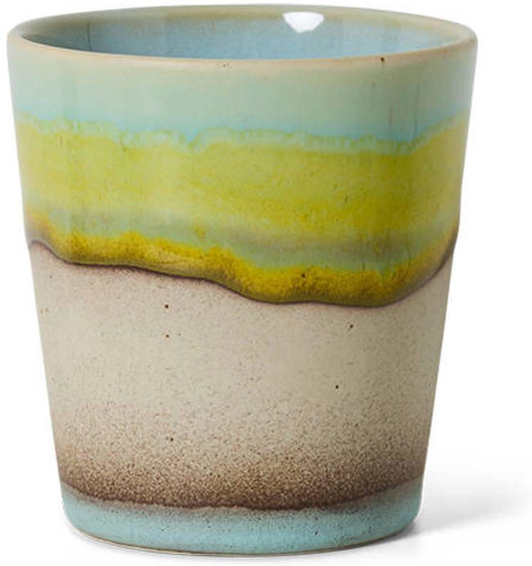 HKLIVING koffiekopje 70s (Ø7 5 cm) (180 ml)