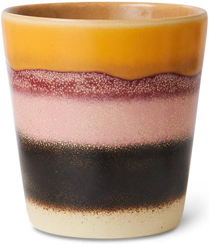 HKLIVING koffiekopje 70s (Ø7 5 cm) (180 ml)