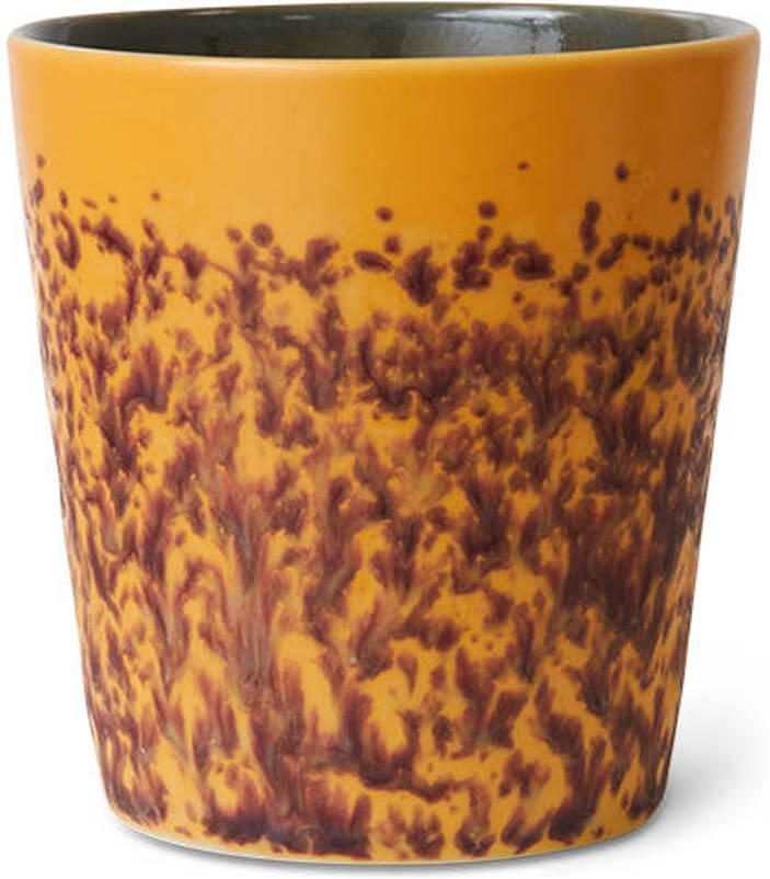 HKLIVING koffiekopje 70s (Ø7 5 cm) (180 ml)