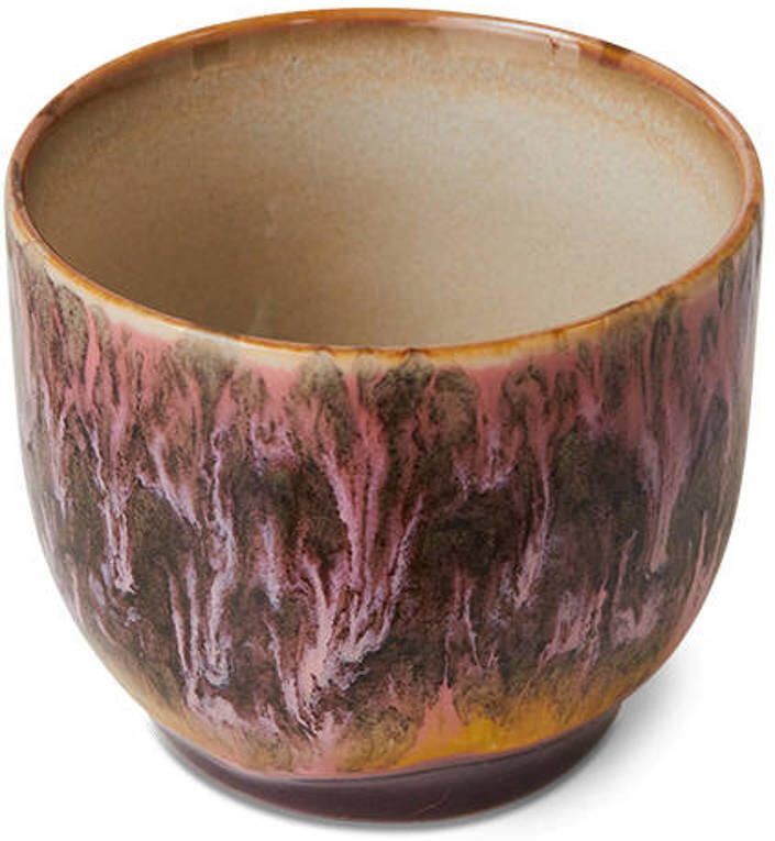 HKLIVING koffiekopje 70s (Ø8 cm) (200 ml)