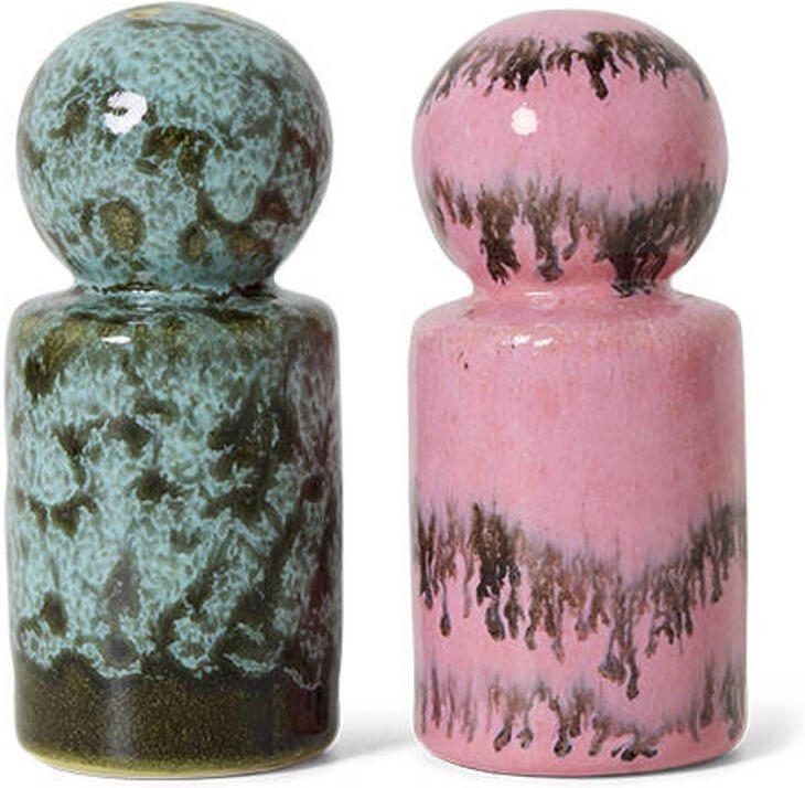 HKLIVING peper- en zoutstel 70s