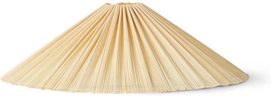 HKLIVING Plisse lamp shade ivory
