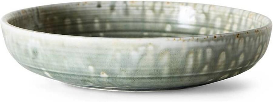 HKLIVING porseleinen diep bord Chef ceramics Ø19 3 cm groen