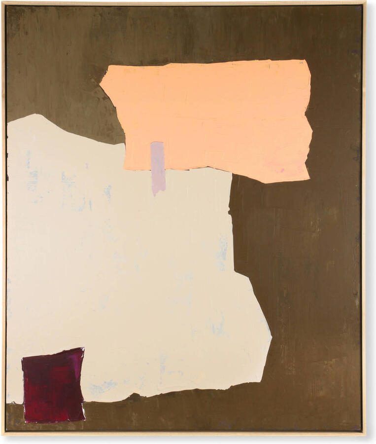 HKLIVING Schilderij Abstract 123 x 103cm Meerkleurig