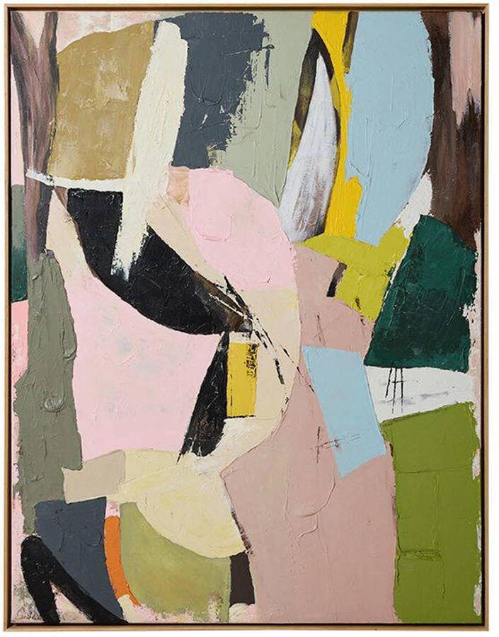 HKLIVING Schilderij Colour Cult 133 x 103cm Meerkleurig