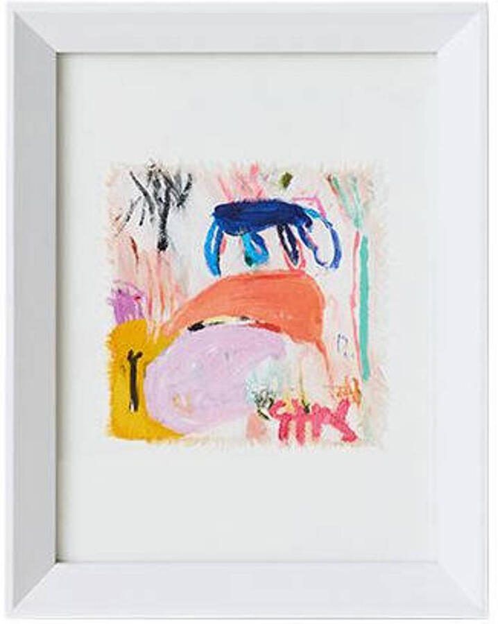 HKLIVING schilderij Scrawls (29x37 cm)